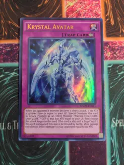 Yu-Gi-Oh! Krystal Avatar MVP1-EN011 Unlimited Ultra Rare NM a1/ - Image 1