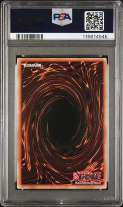 2010-2017 YU-GI-OH LEGEND OF BLUE EYES REPRINT #001 BLUE-EYES WHITE DRAGON PSA 9 - Image 2