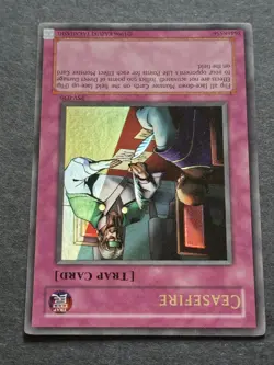 Ceasefire" Trap Card, Ultra Rare version Yu-Gi-Oh, PSV-030 - Image 3