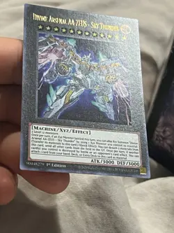 Yugioh Divine Arsenal Aa-zeus- Sky Thunder Nm 1st Edition Ultra Rare Mp21-en195 - Image 4