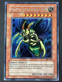 Yu-Gi-Oh #TSC-001 Perfectly Ultimate Great Moth (The Sacred Cards) MP (Smudges) - Image 1
