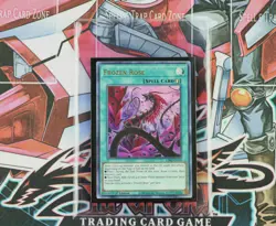 YuGiOh Spell Card Frozen Rose LDS2-EN119 1st Edition Ultra Rare - Image 1
