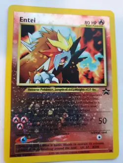 Entei Promo Holo Pokemon Card Base WOTC NM - Image 1