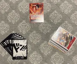 One Piece Card Game Deck (English) - ACE (Red) - Image 2