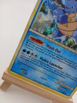 Blastoise 13/95 - HS Unleashed - Rare Cracked Ice Holo LP Pokemon Card, 2010 - Image 3