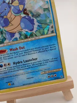 Blastoise 13/95 - HS Unleashed - Rare Cracked Ice Holo LP Pokemon Card, 2010 - Image 4