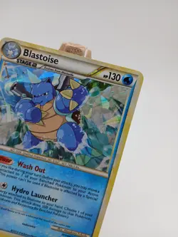 Blastoise 13/95 - HS Unleashed - Rare Cracked Ice Holo LP Pokemon Card, 2010 - Image 5