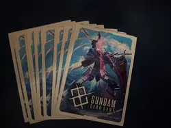 Gundam Card Game Deck Box Promo Sleeves 10 Count Ex Base And EX Resource Bandai - Image 3