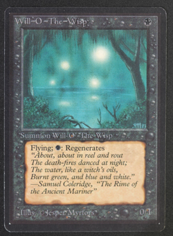 Will-O'-The-Wisp Beta MTG Card Magic: the Gathering 1993 - Image 1