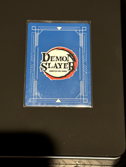 Pokemon X Demon Slayer Kimetsu no Yaiba Soul Cards Gyomei Himejima Onix SP-002 - Image 2