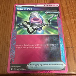 Reboot Pod 158/162 Temporal Forces Pokemon TCG Card Holo Ace Rare - Image 1