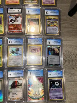 Pokemon 60x PSA CGC BGS 6-9.5 Graded Card Lot Vintage Modern Ultra Rare Vending - Image 2