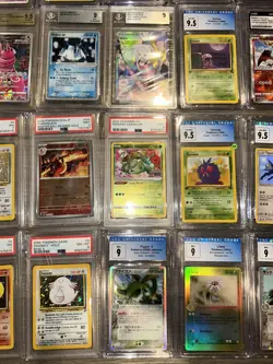 Pokemon 60x PSA CGC BGS 6-9.5 Graded Card Lot Vintage Modern Ultra Rare Vending - Image 3
