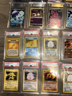 Pokemon 60x PSA CGC BGS 6-9.5 Graded Card Lot Vintage Modern Ultra Rare Vending - Image 4