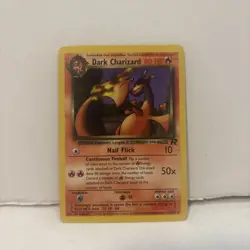 Pokemon Dark Charizard TCG Non-Holo Rare Card 21/82 LP/MP - Image 1