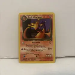 Pokemon Dark Charizard TCG Non-Holo Rare Card 21/82 LP/MP - Image 2