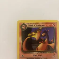 Pokemon Dark Charizard TCG Non-Holo Rare Card 21/82 LP/MP - Image 3