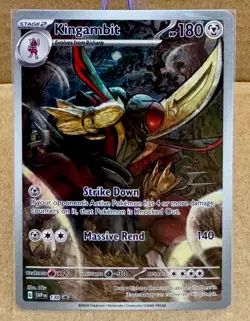 Kingambit 130 Sv: Scarlet & Violet Promo Cards Holo NM - Image 1