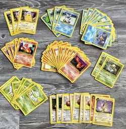 HUGE Pokemon Vintage Pokemon 872 Card Collection Base Set Jungle Fossil 1st Holo - Image 4