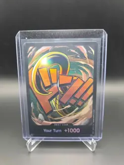 One Piece TCG English PRB01 Crocodile Don!! Card - Holo Foil - Image 1