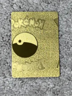Pokemon Magikarp&Wailord GX HP300 Misprint Error Card OC Gold Foil Fan Art Card - Image 2