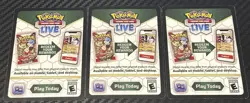 Pokemon TCG Live 3x Destined Rivals Code Card *UNUSED* - Sent Ebay Msg - Image 2