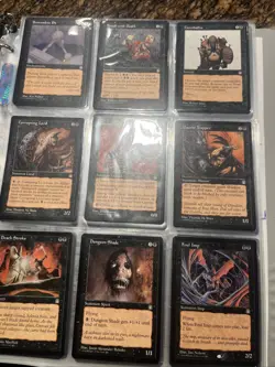 Huge 120+ Lot of Bulk Magic the Gathering Cards Mixed Sets 1990’s Album 1D - Image 1