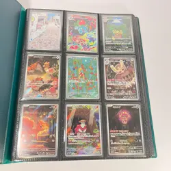 Pokemon Binder Card Lot Collection 100+ Cards! - Image 2