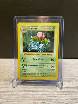 Shadowless Ivysaur Pokemon Card 1999 Base Set WOTC TCG 30/102 MP - Image 1