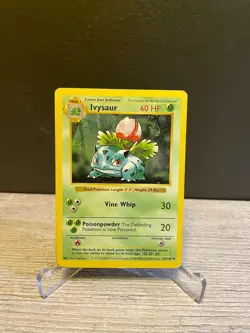 Shadowless Ivysaur Pokemon Card 1999 Base Set WOTC TCG 30/102 MP - Image 3
