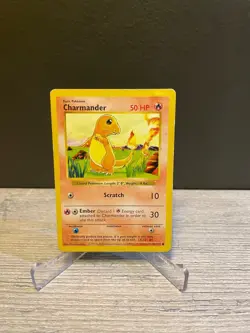 Charmander - 46/102 - Pokemon Base Set Shadowless Card WOTC LP - Image 3