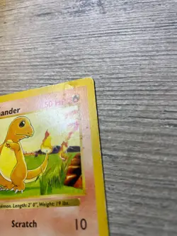Charmander - 46/102 - Pokemon Base Set Shadowless Card WOTC LP - Image 4