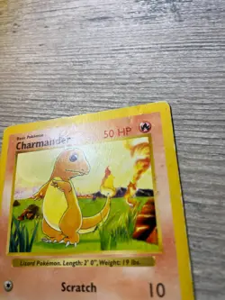 Charmander - 46/102 - Pokemon Base Set Shadowless Card WOTC LP - Image 5