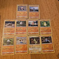 63 Pokemon [Yuka Morii] Illustrated Clay Art Card Lot - Image 5