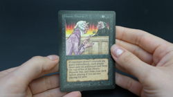 Demonic Attorney Beta MTG Card Magic: the Gathering 1993 - Image 2