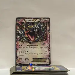 Pokemon TCG Rayquaza EX XY XY69 Holo Black Star Promo Card - Image 2