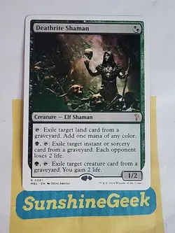 Deathrite Shaman (White Border) Mystery Booster 2 Regular - Image 1