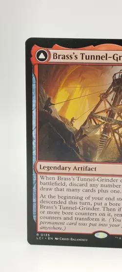 MTG Brass's Tunnel - Grinder R 0135 Tecutlan, The Searing Rift - Image 2