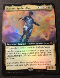 Cosmic Spider-Man - Foil - Extended Art - SPM - MTG - EN - NM - 0271 - Image 1