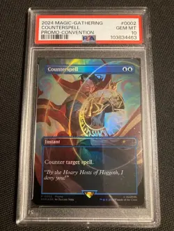 2024 Magic The Gathering Marvel Promo Counterspell Foil Dr Doctor Strange PSA 10 - Image 1