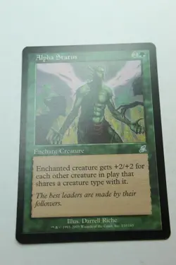 MTG Alpha Status x1- -Scourge-Lightly Played - Image 1