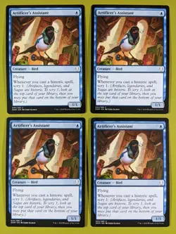 Artificer's Assistant x4 Dominaria 4x Playset Magic the Gathering MTG - Image 1