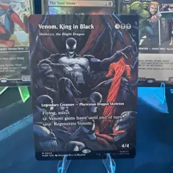 Venom, King in Black - Skithiryx, the Blight Dragon (Borderless) Marvel Universe - Image 1