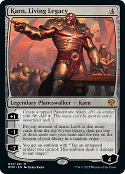 Dominaria United - Karn, Living Legacy - Brand New - Image 1