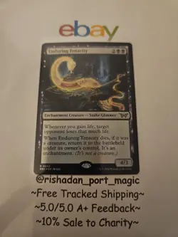 1x Enduring Tenacity, NM Foil Duskmourn: House of Horror, MTG - Image 1