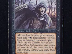 Magic The Gathering MTG Beta Zombie Master HP - Image 3