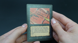 Contract from Below Beta MTG Card Magic: the Gathering 1993 - Image 2