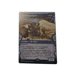 Azure Beastbinder Borderless Magic Card - Image 1