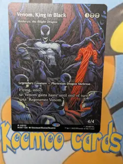 Venom, King in Black - Skithiryx, the Blight Dragon (Borderless) M Marvel Eterna - Image 1