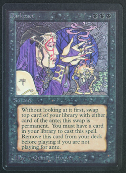 Darkpact Beta MTG Card Magic: the Gathering 1993 - Image 1